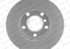 Комплект тормозных дисков (цена за штуку, комплект 2 шт.) задние левая/правая MINI COUNTRYMAN (R60), PACEMAN (R61) 1.6/1.6D/2.0D 08.10-10.16 FERODO DDF2123C (фото 1)