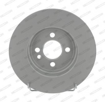 Комплект тормозных дисков (цена за штуку, комплект 2 шт.) задние левая/правая MINI (R56), (R57), (R58), (R59), CLUBMAN (R55), CLUBVAN (R55) 1.4LPG-2.0D 11.06-06.15 FERODO DDF2124C (фото 1)