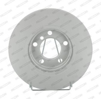 Комплект тормозных дисков (цена за штуку, комплект 2 шт.) передние левая/правая MINI COUNTRYMAN (R60), PACEMAN (R61) 1.6 08.10-10.16 FERODO DDF2125C (фото 1)