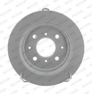 Комплект тормозных дисков (цена за штуку, комплект 2 шт.) задние левая/правая HONDA CITY V, JAZZ III, JAZZ IV 1.2/1.3/1.4 07.08- FERODO DDF2244C (фото 1)