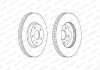 Комплект тормозных дисков (цена за штуку, комплект 2 шт.) передние левая/правая FORD MONDEO V 1.0-2.5 09.12- FERODO DDF2337C (фото 1)