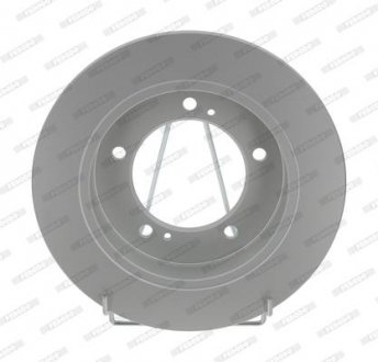 Комплект передних тормозных дисков левая/правая SUZUKI JIMNY 1.3/1.5 09.98- FERODO DDF2411C
