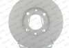 Комплект задніх гальмівних дисків лівий/правий CITROEN SAXO, XSARA, ZX; PEUGEOT 106 II, 206, 306, 309 I 1.4-2.0D 03.86- FERODO DDF244C (фото 1)