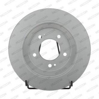 Комплект тормозных дисков (цена за штуку, комплект 2 шт.) задние левая/правая KIA CARENS IV 1.6/1.7D/2.0 03.13- FERODO DDF2608C