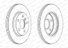 Комплект гальмівних дисків (2 шт) передній лівий/правий BMW 2 (F45), 2 GRAN TOURER (F46), MINI (F55), (F56), (F57), CLUBMAN (F54) 1.2/1.5/1.5D 09.13- FERODO DDF2651C (фото 2)
