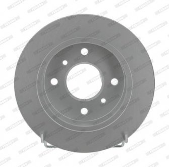 Комплект тормозных дисков (цена за штуку, комплект 2 шт.) задние левая/правая NISSAN ALMERA II, PRIMERA 1.5-2.2D 06.90-11.06 FERODO DDF267C