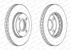 Комплект тормозных дисков (2 шт) передний левый/правый (без болтов) FORD COUGAR MONDEO I MONDEO II 1.6-2.9 FERODO DDF364C (фото 2)
