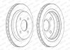 Комплект тормозных дисков (цена за штуку, комплект 2 шт.) задние левая/правая FORD COUGAR, MONDEO I, MONDEO II, SCORPIO II 1.6-2.9 02.93-12.01 FERODO DDF479C (фото 3)