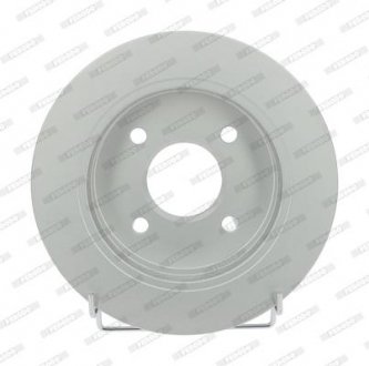 Комплект тормозных дисков (цена за штуку, комплект 2 шт.) задние левая/правая FORD COUGAR, MONDEO I, MONDEO II, SCORPIO II 1.6-2.9 02.93-12.01 FERODO DDF479C (фото 1)
