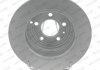 Комплект тормозных дисков (цена за штуку, комплект 2 шт.) задние левая/правая VOLVO 850, C70 I, S70, V70 I 2.0-2.5D 06.91-10.05 FERODO DDF552C (фото 1)