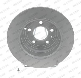 Комплект тормозных дисков (цена за штуку, комплект 2 шт.) задние левая/правая VOLVO 850, C70 I, S70, V70 I 2.0-2.5D 06.91-10.05 FERODO DDF552C (фото 1)