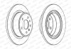 Комплект задніх гальмівних дисків лівий/правий OPEL OMEGA B 2.0-3.2 03.94-07.03 FERODO DDF698C (фото 2)