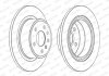 Комплект задніх гальмівних дисків лівий/правий OPEL OMEGA B 2.0-3.2 03.94-07.03 FERODO DDF698C (фото 3)
