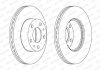 Комплект гальмівних дисків (2 шт.) передні лівий/правий CITROEN JUMPER; FIAT DUCATO; PEUGEOT BOXER 1.9D-3.0D 02.94- FERODO DDF767 (фото 2)