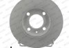 Комплект тормозных дисков (цена за штуку, комплект 2 шт.) передние левая/правая SEAT AROSA; Volkswagen LUPO I, POLO, POLO III 1.0-1.9D 08.92-07.05 FERODO DDF812C (фото 1)
