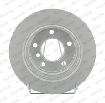 Комплект тормозных дисков (цена за штуку, комплект 2 шт.) задние левая/правая BMW 3 (E36), 3 (E46) 1.6-2.8 09.93-12.07 FERODO DDF831C (фото 1)