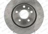 Комплект тормозных дисков (цена за штуку, комплект 2 шт.) передние левая/правая MERCEDES V (638/2), VITO (W638), ATEGO 2 2.0-6.4D 02.96- FERODO DDF860 (фото 1)
