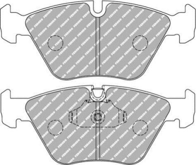 Фото автозапчасти гальмівні колодки (набір) FERODO FCP1073W