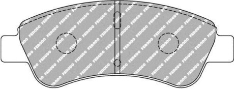 Фото автозапчастини гальмівні колодки, тюнінг FERODO FCP1399R