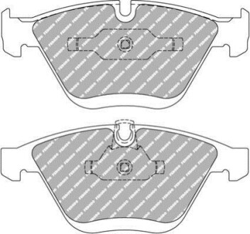 Фото автозапчасти гальмівні колодки (набір) FERODO FCP1628W