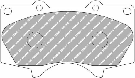 Фото автозапчасти гальмівні колодки, тюнінг FERODO FCP1698H