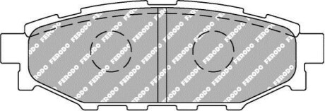 Фото автозапчасти гальмівні колодки, тюнінг FERODO FCP1947H