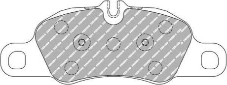 Фото автозапчасти гальмівні колодки, тюнінг FERODO FCP4805H