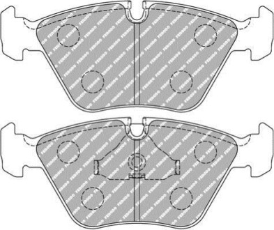 Фото автозапчасти гальмівні колодки (набір) FERODO FCP779W