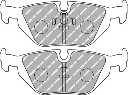 Фото автозапчастини гальмівні колодки (набір) FERODO FCP850W
