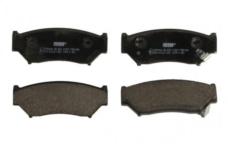 Комплект тормозных колодок передний GEO TRACKER; SUZUKI GRAND VITARA I, JIMNY, VITARA 1.5D-2.0 01.88- FERODO FDB1020