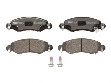 Комплект тормозных колодок передний (с направляющими винтами тормозного суппорта) OPEL AGILA; SUZUKI IGNIS II, WAGON R, WAGON R+ 1.0-1.5 05.00- FERODO FDB1423