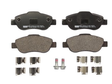 Комплект тормозных колодок передний FIAT PANDA 1.2/1.2CNG/1.3D 09.03- FERODO FDB1652 (фото 1)