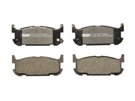 Комплект тормозных колодок задних MAZDA MX-5 II 1.6/1.8 05.98-10.05 FERODO FDB1755 (фото 1)