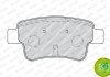 Комплект гальмівних колодок задніх ABARTH PUNTO; FIAT GRANDE PUNTO; OPEL CORSA D 1.0-1.9D 10.05- FERODO FDB1922 (фото 2)
