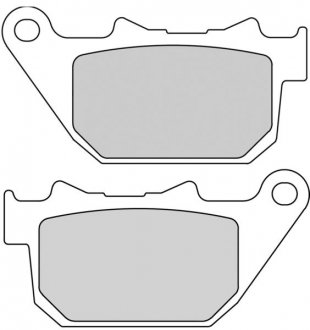 Фото автозапчастини колодки гальмівні задні, призначення: дорожні, матеріал: платина-П, 86,3х44,9х10мм. HARLEY DAVIDSON XL 883/1200 2004-2006 FERODO FDB2180P