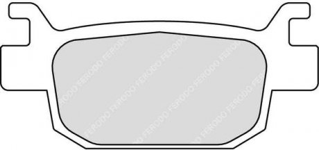 Фото автозапчасти колодки тормозные задние, назначение: большой самокат, материал: синтер-SG, 81,8х81,8х9,6мм FERODO FDB2212SM