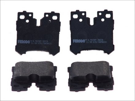 Комплект тормозных колодок задних LEXUS LS 3.5-5.0H 04.06- FERODO FDB4210 (фото 1)