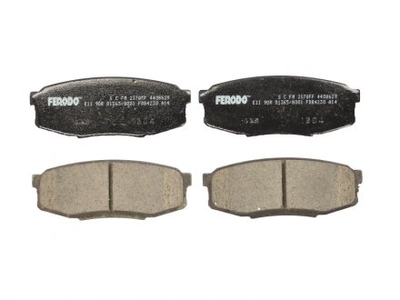 Комплект тормозных колодок задних LEXUS LX; TOYOTA LAND CRUISER 200, SEQUOIA, TUNDRA 4.0-5.7 09.00- FERODO FDB4230 (фото 1)