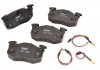 Фото автозапчасти комплект тормозных колодок задних CITROEN BX 1.1-1.9D 09.82-12.94 FERODO FDB428B (фото 2)