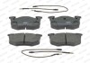 Фото автозапчасти комплект тормозных колодок задних CITROEN BX 1.1-1.9D 09.82-12.94 FERODO FDB428B (фото 5)