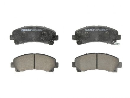 Комплект тормозных колодок передний CHEVROLET TRAILBLAZER; ISUZU D-MAX I, D-MAX II 1.9D-3.6 10.06- FERODO FDB4299