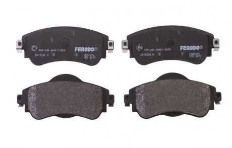 Комплект тормозных колодок передний CITROEN C4 II 1.2/1.4/1.6D 11.09- FERODO FDB4336