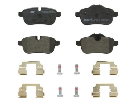 Комплект гальмівних колодок задніх BMW Z4 (E89) 2.0/2.5/3.0 02.09-08.16 FERODO FDB4401 (фото 1)