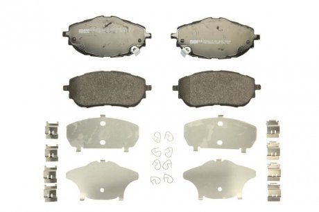 Комплект тормозных колодок передний TOYOTA AURIS, COROLLA 1.2-1.8H 07.10-08.19 FERODO FDB4648 (фото 1)