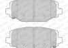 Комплект тормозных колодок задних CHRYSLER VOYAGER V; DODGE GRAND, JOURNEY; FIAT FREEMONT; LANCIA VOYAGER; Volkswagen ROUTAN 2.0D-3.8 10.07- FERODO FDB4778 (фото 2)
