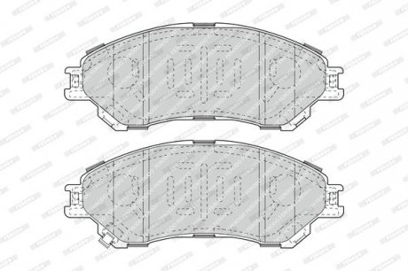 Комплект гальмівних колодок спереду FORD USA F-150; SUZUKI SX4 S-CROSS, VITARA 1.0-4.9 09.86- FERODO FDB4884