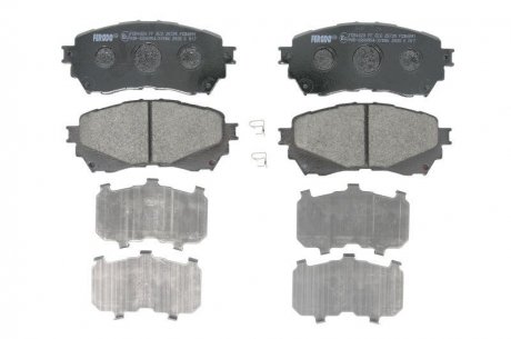 Комплект тормозных колодок передний MAZDA 6 2.0/2.2D/2.5 08.12- FERODO FDB4891