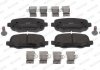 Комплект гальмівних колодок задніх FIAT 500X; JEEP RENEGADE 1.0-2.0D 07.14- FERODO FDB4925 (фото 2)