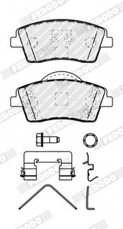 Комплект тормозных колодок передний VOLVO XC40 2.0H 03.22- FERODO FDB5154 (фото 1)