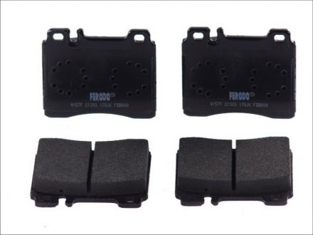 Комплект тормозных колодок передний MERCEDES S (C140), S (W140) 2.8-6.0 02.91-12.99 FERODO FDB800 (фото 1)